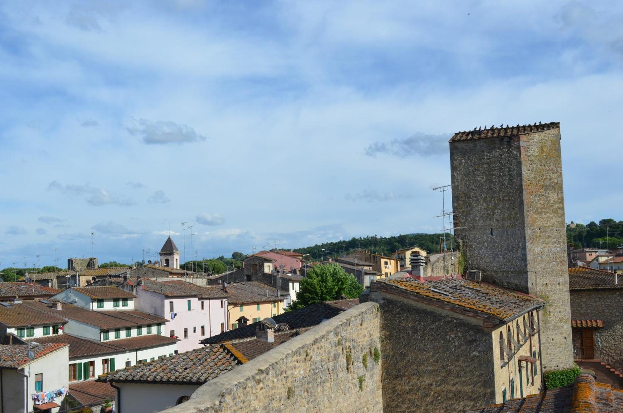Palazzo Alle Mura Staggia Exteriér fotografie